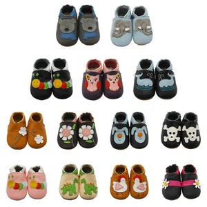 SAYOYO Baby Krabbelschuhe WeichesLeder Lauflernschuhe Babyschuhe Junge/Mädchen - Bild 1 von 71