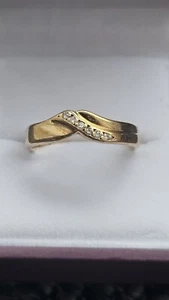 Ehering Band 9 kt Gold D-Form 9 kt Weißgold, Gelbgold oder Rotgold - Bild 1 von 7
