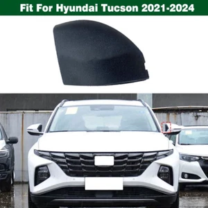 Black Left Rearview Mirror Shell Side Cover Cap Lid For Hyundai Tucson 2021-2024 - Picture 1 of 8