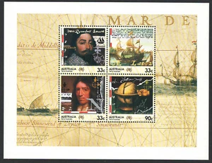 AUSTRALIA 1985 VERY FINE MNH SOUVENIR SHEET of 4 STAMPS Scott # 952a - Picture 1 of 1