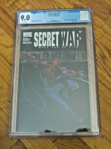 SECRET WAR #1 CGC 9.0 MARVEL COMICS 4/2004 SILVER FOIL GABRIELE DELL'OTTO - Picture 1 of 2