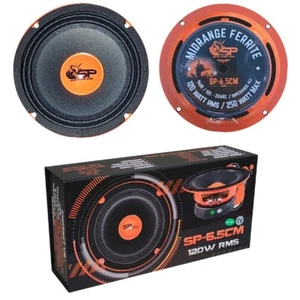 2 SP AUDIO SP6.5CM 16.5CM Midrange 120 Watt RSM DOOR DOORS CAR - Picture 1 of 10