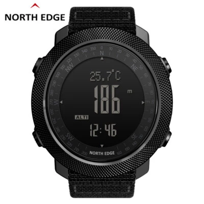 Waterproof 50M Outdoor Smart Watch Military Compass Barometer Sports Smartwatch - Image 1 of 4