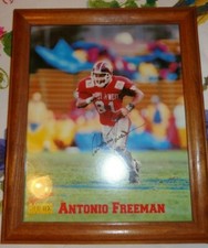 ANTONIO FREEMAN 1995 SIGNATURE ROOKIES AUTOGRAPHED 8" X 10" FRAMED