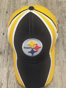 Pittsburgh Steelers NFL Team Apparel Hat Cap Adjustable Color Block Embroidered  - Picture 1 of 11