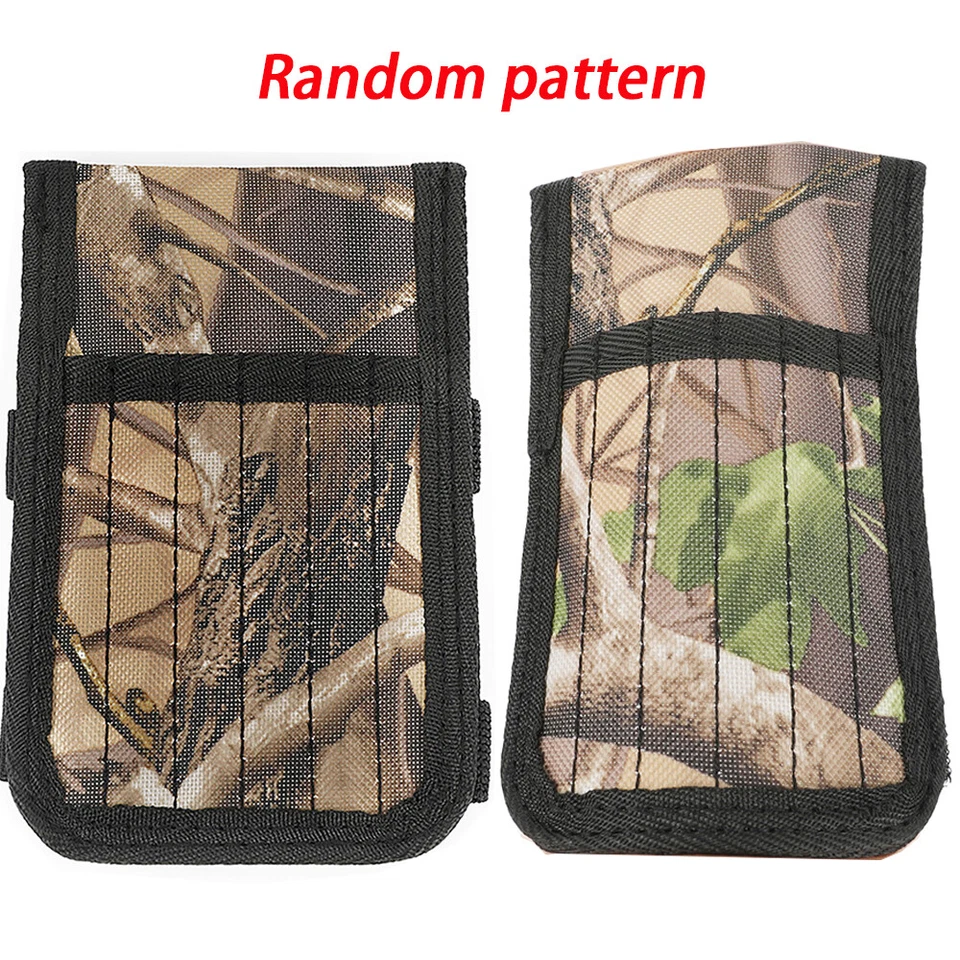 Camo Crossbow Arrow Quiver Bag Bolt Holder Double-Side Shooting Hunting Portable - Image 1 of 4