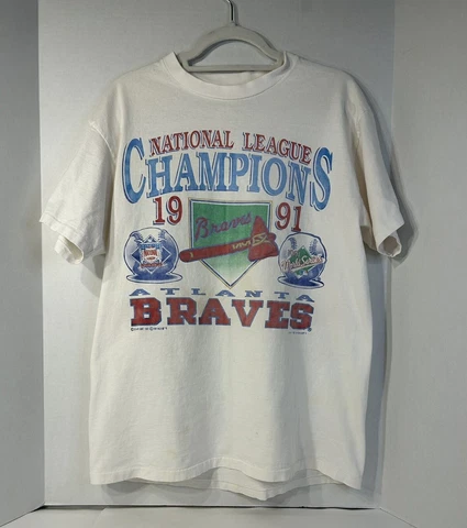 reprint Atlanta Braves 1992 Shirt MLB Baseball World Series Unisex T-Shirt Cover