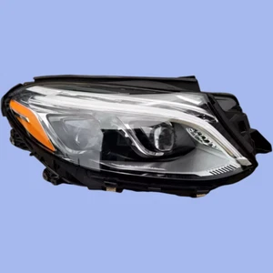 Mercedes-Benz W166 GLE350 GLE450 GLE400 Right LED US Headlight Lamps 2016-2018 - Picture 1 of 5