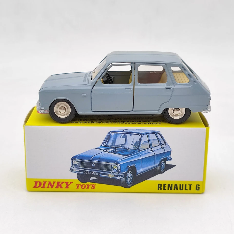 1/43 Atlas Dinky toys ref 1453 Renault 6 / R6 phase II Diecast Models - Image 1 of 4