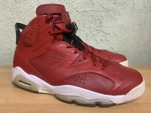 Nike Air Jordan Retro 6 Spizike History Of Jordan Varsity Red Black 694091-625 - Picture 1 of 8