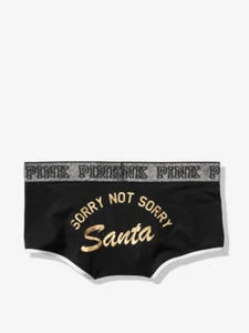 NWT Victorias Secret Pink Christmas Panties Size M Womens Holiday Underwear - Picture 1 of 29