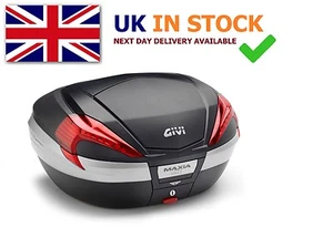 VFR1200F GIVI V56 MONOKEY TOP BOX 56 LITRES BLACK TOPBOX TOP CASE V56NN - Picture 1 of 8