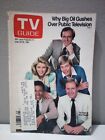 TV GUIDE 1981 June 20-26 Hosts of Real People vintage magazine Big Oil Gushes