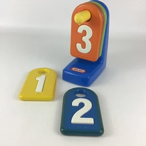 Little Tikes Vintage Años 90 Tomar Número Tomador de Boletos Contador Fingir Juego Contar - Imagen 1 de 7