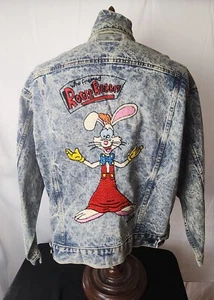 🚨🔥Vintage Levi's Strauss Denim Jacket XL Disney Roger Rabbit Very Rare EUC! - Picture 1 of 9