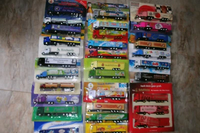 30 Sammler LKW Trucks Mini Model Lastwagen Sammellkw Konvolut 1 : 87 Werbetrucks - Bild 1 von 4