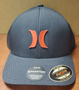 Hurley Phantom Sonic FF Dark Gray / Light Black L / XL Very Nice Hat red logo - Picture 1 of 5