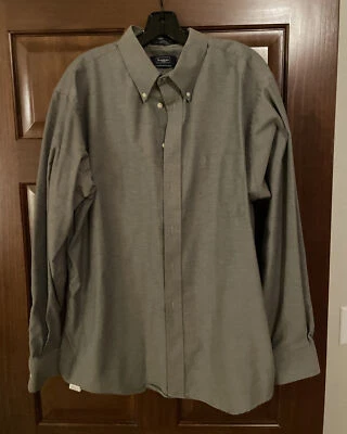 Camisa de vestir Haggar para hombre talla 36-17 1/2 usada Foto 1 de 4