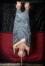 HALLOWEEN PROP HAUNTED HOUSE HANGING VAMPIRE DRACULA FIGURE