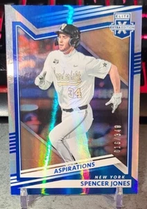 2022 Elite Extra Edition Base Aspirations Blue Spencer Jones /349 #25 - Picture 1 of 3