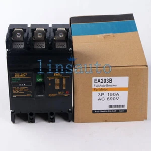 1PCS Fuji Electric EA203B 3P 150A Industrial Automation Auto Circuit Breaker NEW - Picture 1 of 1