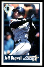 1995 Panini Stickers Baseball Card Jeff Bagwell #31 Tw631