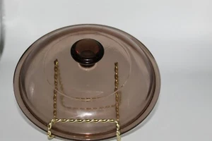 Pyrex Ambra Coperchio di Ricambio SOLO 6 Pollici V-1-C Vetro V1C  - Foto 1 di 7
