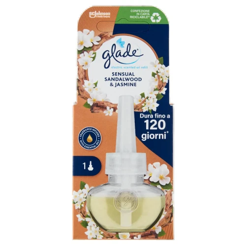 Glade Elettrico Ricarica Sensual Sandalwood E Jasmine New 20ml - Immagine 1 di 1