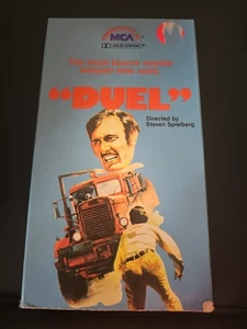MCA Duel 1971 VHS Steven Spielberg -Blue Cover - Picture 1 of 3