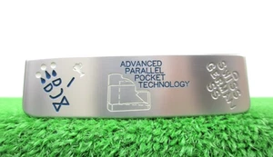 T.P. Mills Handmade TRAD II 3D LEDGE A.P.P.T LTD GSS Putter 34in w/ COA Nice! - Picture 1 of 6