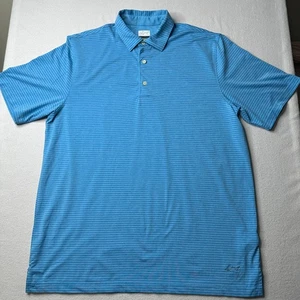 Greg Norman Men's Play Dry Blue Size XL Golf Polo - Picture 1 of 12
