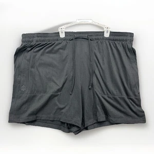 Nike Men's Yoga Dri-FIT 5" Unlined Shorts Black Standard Fit Size XXL FB7786-010 - Picture 1 of 7