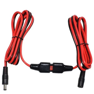 Câble adaptateur solaire fil 14AWG 5,5x2,1 mm PVC étanche résistant à l'usure - Photo 1/21