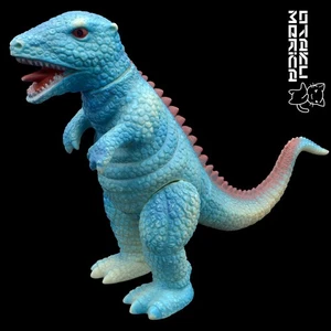 Marusan 1967 Gorosaurus (prima uscita) - Vintage Godzilla Kaiju Sofubi 9 pollici - Foto 1 di 11