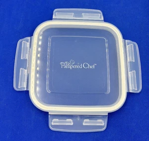 Pampered Chef 3 Cup Leak-Proof Glass Container #1202 Replacement Lid - New - Picture 1 of 3