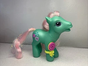 MLP My Little Pony G3 Como Nuevo Serie Invierno Oropel Pelo Cepillable 2002 De Colección - Imagen 1 de 5