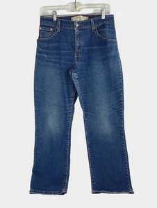 Levi's 550 Blue Jeans Damen 10 S Classic Relaxed Boot Cut Stretch Denim Hose - Bild 1 von 6