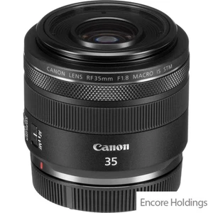 Canon RF 35 Millimeters F1.8 Macro IS STM Camera Lens - Black - 2973C002 - Picture 1 of 1