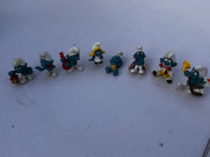 8x Vintage Smurfs Collection Bulk Lot . Ex-storage - Picture 1 of 6