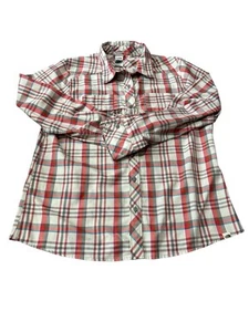 The North Face Women Multicolor Plaid Long Sleeve Button Down Shirt Size Xl - Picture 1 of 8