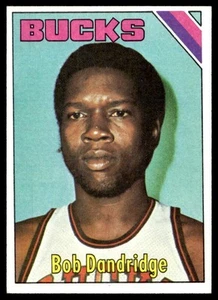 1975-76 Topps #17 Bob Dandridge Milwaukee Bucks NR-MINT - Picture 1 of 2