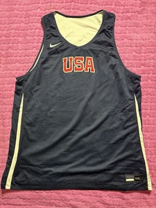 Neu Nike Herren Navy Blau Ärmellos Wende Tee T-Shirt Training Top XXL - Bild 1 von 3