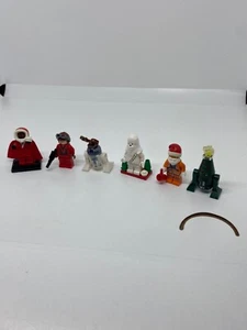 star wars Lego Minifigure Set 6 Figures Christmas Themed genuine lego rare - Picture 1 of 5