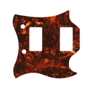Pickguard For Gibson 17-18 Modern SG Standard faux tortoise - Picture 1 of 1