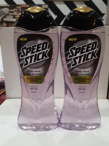 2 NEW Limited Edition Speed Stick Sandalwood Smash Lavender Body Wash Shower Gel - Picture 1 of 2