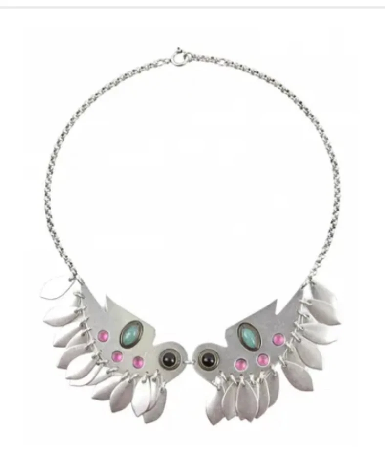 Дизайнерское ожерелье с двойной птицей Isabel Marant - Изображение 1 из 4