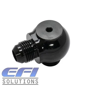 ORB Banjo Male AN8 To AN8 ORB Fitting (Black) 909-08BLK - Picture 1 of 3