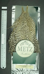 Metz #3 Variante Barred Cuello de Gallo Seco Gallo de Mosca Cuello de Atación de Mosca Lote 127 - Imagen 1 de 8