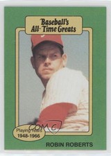 1987 Hygrade Baseball's All-Time Greats Robin Roberts HOF