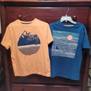 Lot of 2 T-Shirts, Gymboree Size XL (14) Boys Tops Graphic Short Sleeve, 1  New - Picture 1 of 7